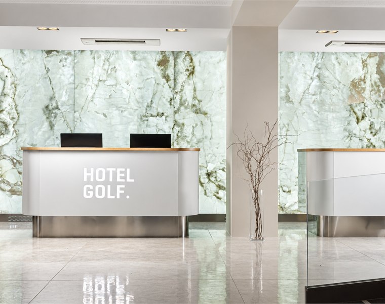 Modernizace recepce Hotelu Golf